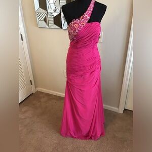 Beautiful pink gown
